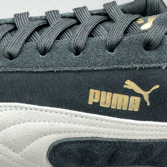 Puma Black Casual Thin-Soled Casual Sneakers - Picture 11 of 12